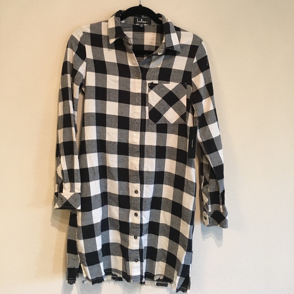 Flannel dress